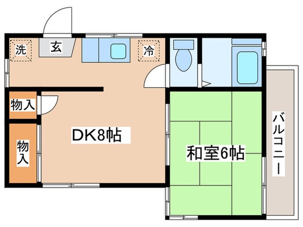 ヴィラガサッパの物件間取画像